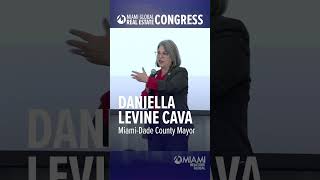 MiamiDade County Mayor Daniella Levine Cava at Miami Congress [upl. by Rothwell]