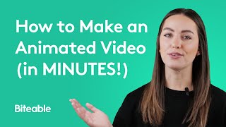 How to make an animated video in minutes [upl. by Jamesy]