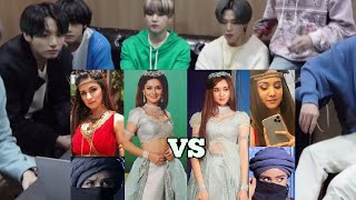 BTS reaction Avneet Kaur VS Ashi Singh  ZiinChan [upl. by Philip]