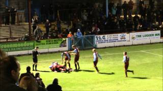 Weymouth 3 v 1 AFC Totton EvoStik League Southern Premier Division 2nd January 2012 [upl. by Oiruam708]