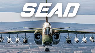 SEAD Missions Are TERRIFYING  DCS SU25T SEAD Over Syria [upl. by Sonia]