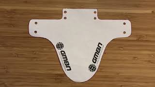 Free MTB front amp rear mudguard installation [upl. by Gibbeon]