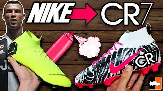 How To Hydro Dip Ronaldos Football Boots CR7 Soccer Custom [upl. by Barbara-Anne57]