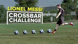 LIONEL MESSI CROSSBAR CHALLENGE  testing Messis accuracy [upl. by Barbette]