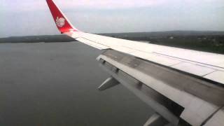 Lion Air JT029 B737400 Landing at BALI [upl. by Ahseat855]