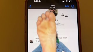 TikTok Banned My Foot [upl. by Ben]