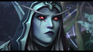 SPOILER Tyrande Vs Sylvanas cinématique FR [upl. by Nylecoj517]