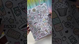 Gel Pen Coloring gelpens asmr coloring [upl. by Assyle]