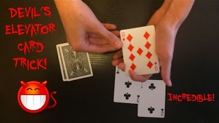 Devils Elevator Card Trick Performance And Tutorial [upl. by Kalinda]