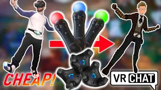 The best quality full body tracking on a budget  PlayStation move Service to SteamVR Full Tutorial [upl. by Sheaff]