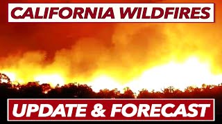 California Wildfire Update amp Forecast  June 26 2024  Fresno Complex  Bolt Fire  Flash Fire [upl. by Annahsad]