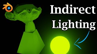 Indirect Lighting  Mesh Light With Emission Shader  Irradiance Volume amp Cubemap  Blender Eevee [upl. by Rovit]