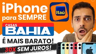 Casas Bahia Mais Barato Que quotiPhone Para Semprequot do Itaú 😱 [upl. by Eliades]