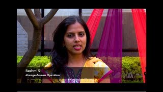 Employee Speaks Rashmi S Manager  Business Operations [upl. by Batholomew]