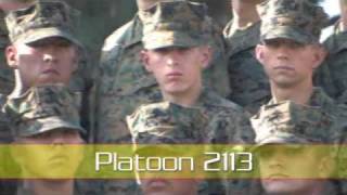 USMC MCRD SD  Platoon 2113 Echo Co [upl. by Limann]