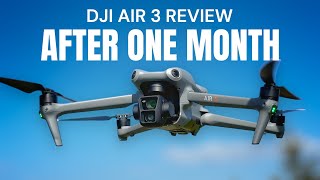 DJI Air 3 Review After One Month Of Flying [upl. by Ydnih]