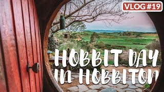 INTERNATIONAL HOBBIT DAY IN HOBBITON  HOBBITON MOVIE SET  VLOG 19 [upl. by Gnagflow]