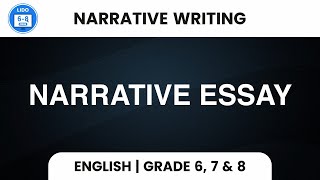 Narrative Essay  Narrative Writing  Writing  Class 6 7 amp 8 [upl. by Encratia]