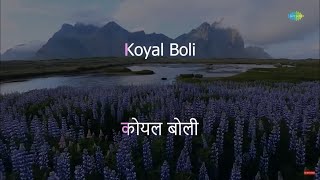 Koyal Boli Duniya Doli  Karaoke with lyrics  Mohammed Rafi Lata Mangeshkar [upl. by Crichton750]