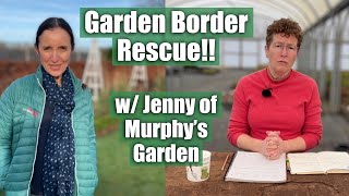 Rosy Rescues a Problem Garden Border w MurphysGarden [upl. by Ailema]