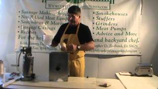 How to Make Summer Sausage and Salami Sausage by Curleys Sausage Kitchen [upl. by Davidoff101]