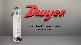 VisiFloat® Acrylic Flowmeter with RotoGear Valve Technology Series VFCR [upl. by Nyliret]