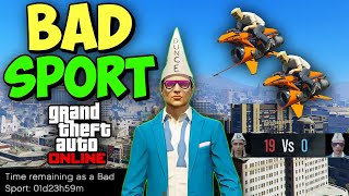 What Its Really Like In a Bad Sport Lobby in GTA Online in 2024 [upl. by Damahom247]