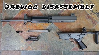 Daewoo AR110C Disassembly [upl. by Asir]