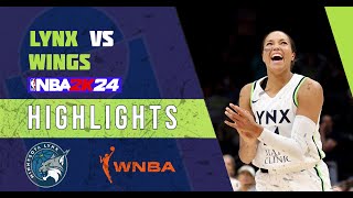 Intense WNBA Matchup Minnesota Lynx vs IDallas Wings Showdown [upl. by Nancy]