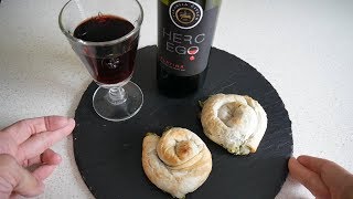 Bosnian Food Taste Test  Burek amp Blatina wine  Food amp Drink [upl. by Dranoel]