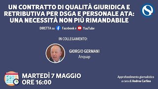 Un contratto di qualità giuridica e retributiva per ATA una necessità non più rimandabile [upl. by Nerol850]