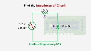 How to calculate Impedance of series RL Circuits [upl. by Aihsekel551]