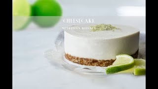 Raw Lime Cheesecake  Vegan Paleo [upl. by Adnaluoy]