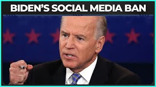 Report Biden Admin Is CENSORING ProPalestinian Social Media Content [upl. by Stein]