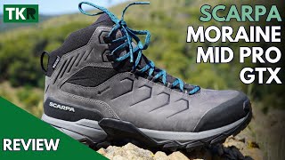 Scarpa Moraine Mid Pro GTX  Review  Confort y tecnología para senderistas [upl. by Yeblehs]