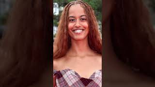 Malia Obama Malia Obama Makes Rare Red Carpet Appearance in France [upl. by Nebeur837]