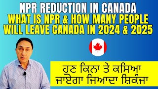 Canadas plan for massive NPR reduction by end of 2025 [upl. by Aradnahc]