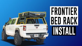 Nissan Frontier Bed Rack Install [upl. by Ardnaeel]