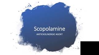 SCOPOLAMINE [upl. by Alolomo]