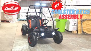 Coolster RX125 Go Kart Assembly by Tribal Motorsports [upl. by Bandler]