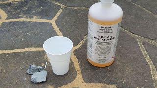 Momar Blockbuster Concrete Cement Dissolver for Drains  How to Unblock Concrete in Drain Pipe [upl. by Winne]