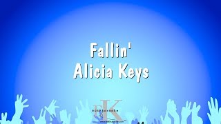 Fallin  Alicia Keys Karaoke Version [upl. by Ulrike511]