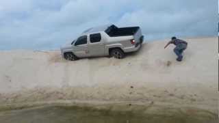 Honda Ridgeline offroad sand dunes at Chuburna México [upl. by Yrelle]