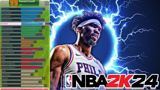 NEW 7’0 BEST META CENTER BUILD IN NBA 2k24 [upl. by Animar]