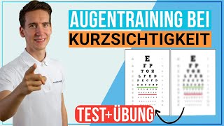 Kurzsichtigkeit VERBESSERN in 2 Minuten  AUGENTRAINING [upl. by Gillead]