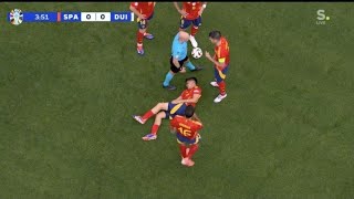 Toni Kroos rough challenge on Pedri Spain vs Germany 21 All Goals and Extended Highlights [upl. by Bellanca]