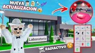 NUEVA ACTUALIZACION ☢️🧪 DE BROOKHAVEN LABORATORIO Roblox [upl. by Roose]