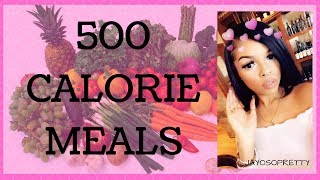 500 CALORIES A DAY MEAL IDEAS FOR WEIGHTLOSS [upl. by Baryram]