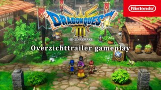 Dragon Quest III HD2D Remake – Overzichttrailer gameplay Nintendo Switch [upl. by Yellehs]