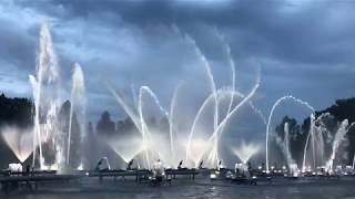 LONGWOOD GARDENS UpClose Fountain Show HD at dusk [upl. by Largent358]